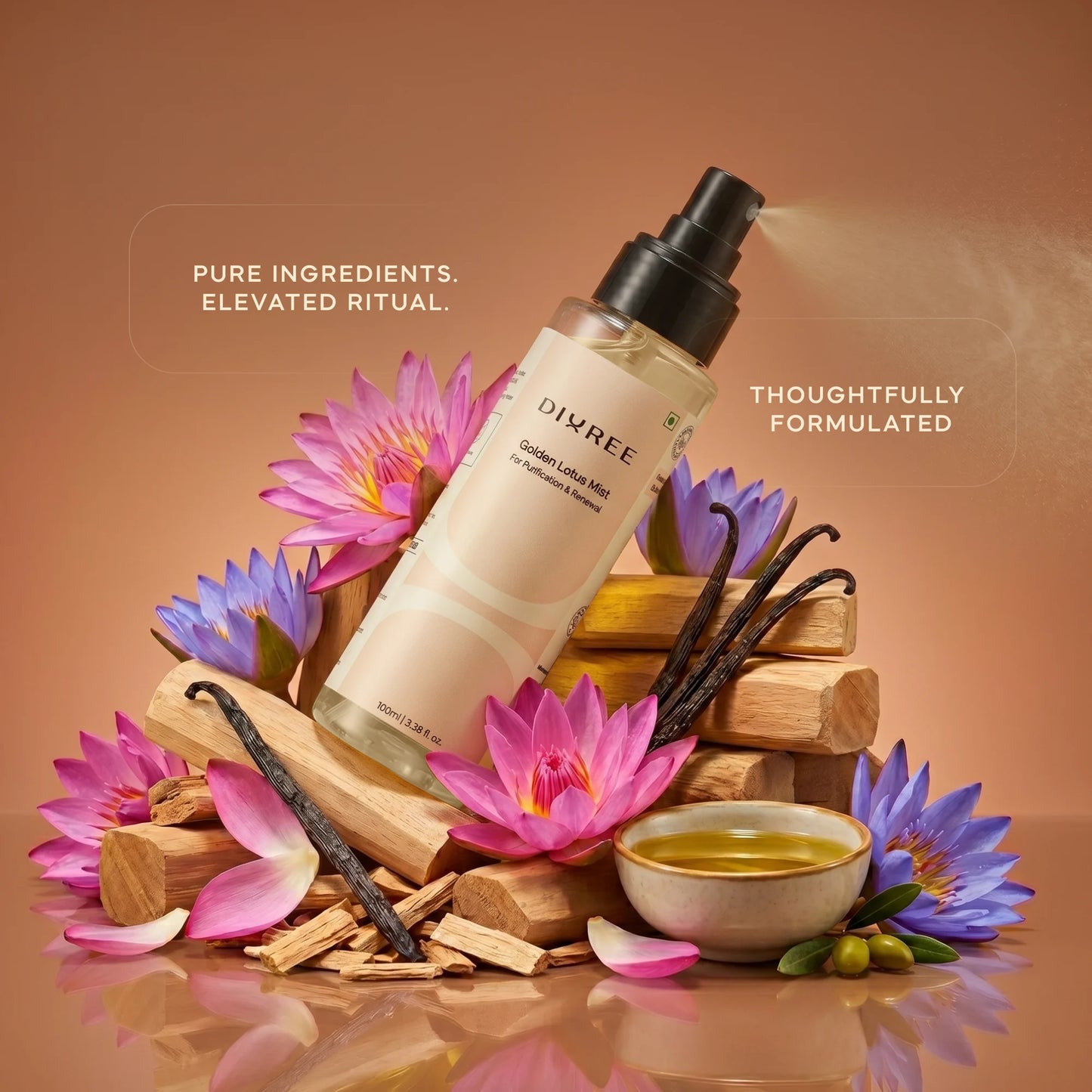 Golden Lotus Mist