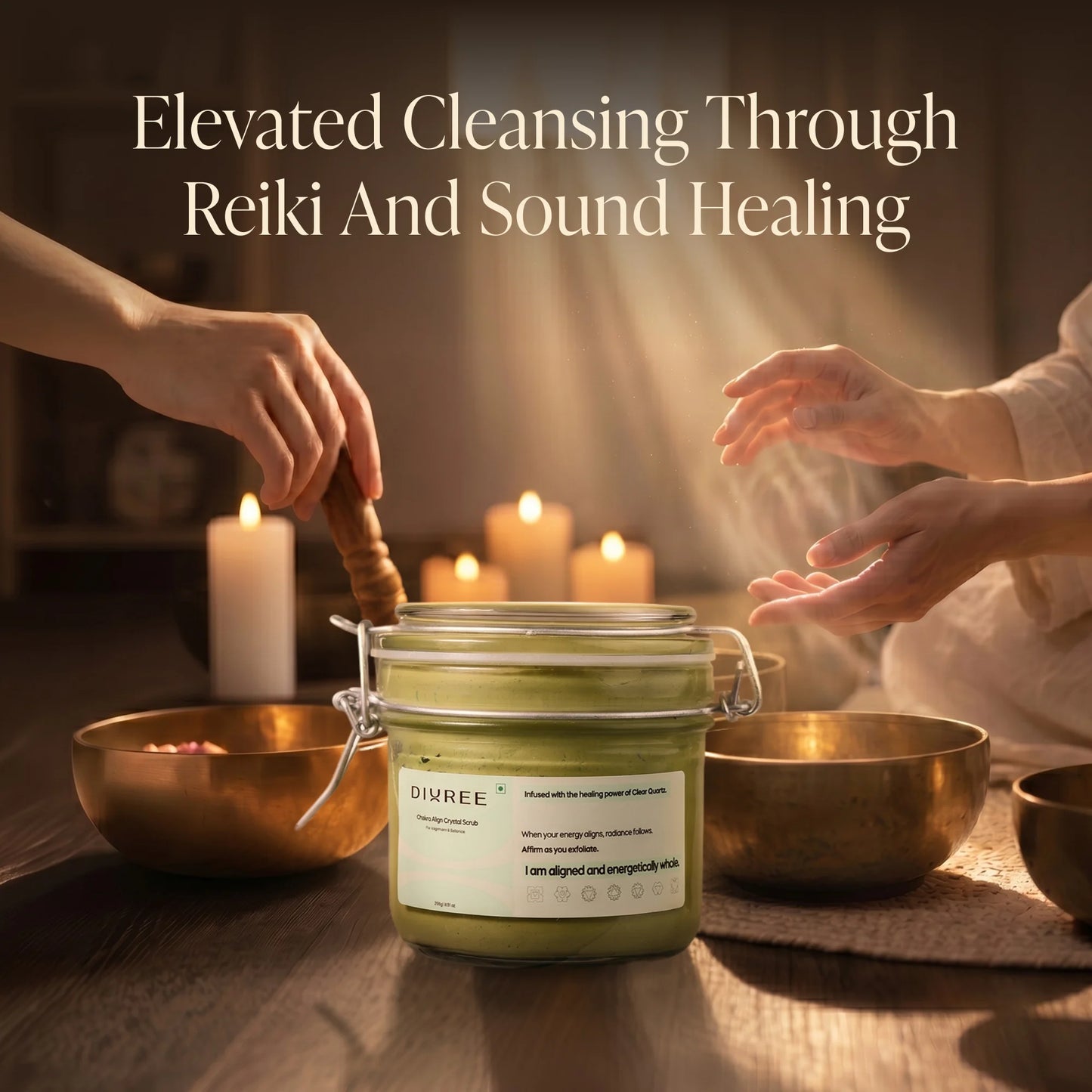 Chakra Align Crystal Scrub